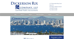 Desktop Screenshot of dickersonrix.com